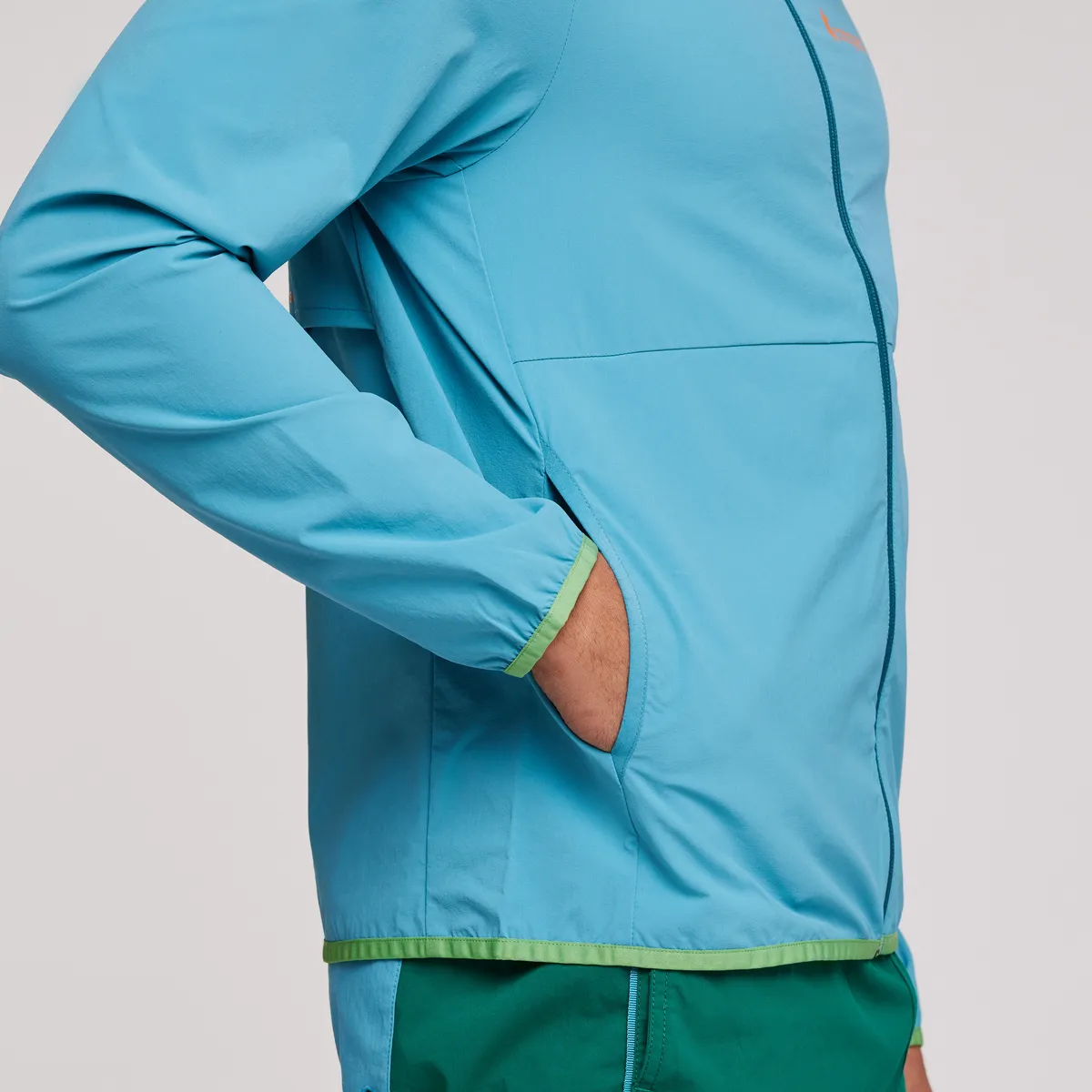Cotopaxi Vuelta coupe-vent homme rouge léger imperméable