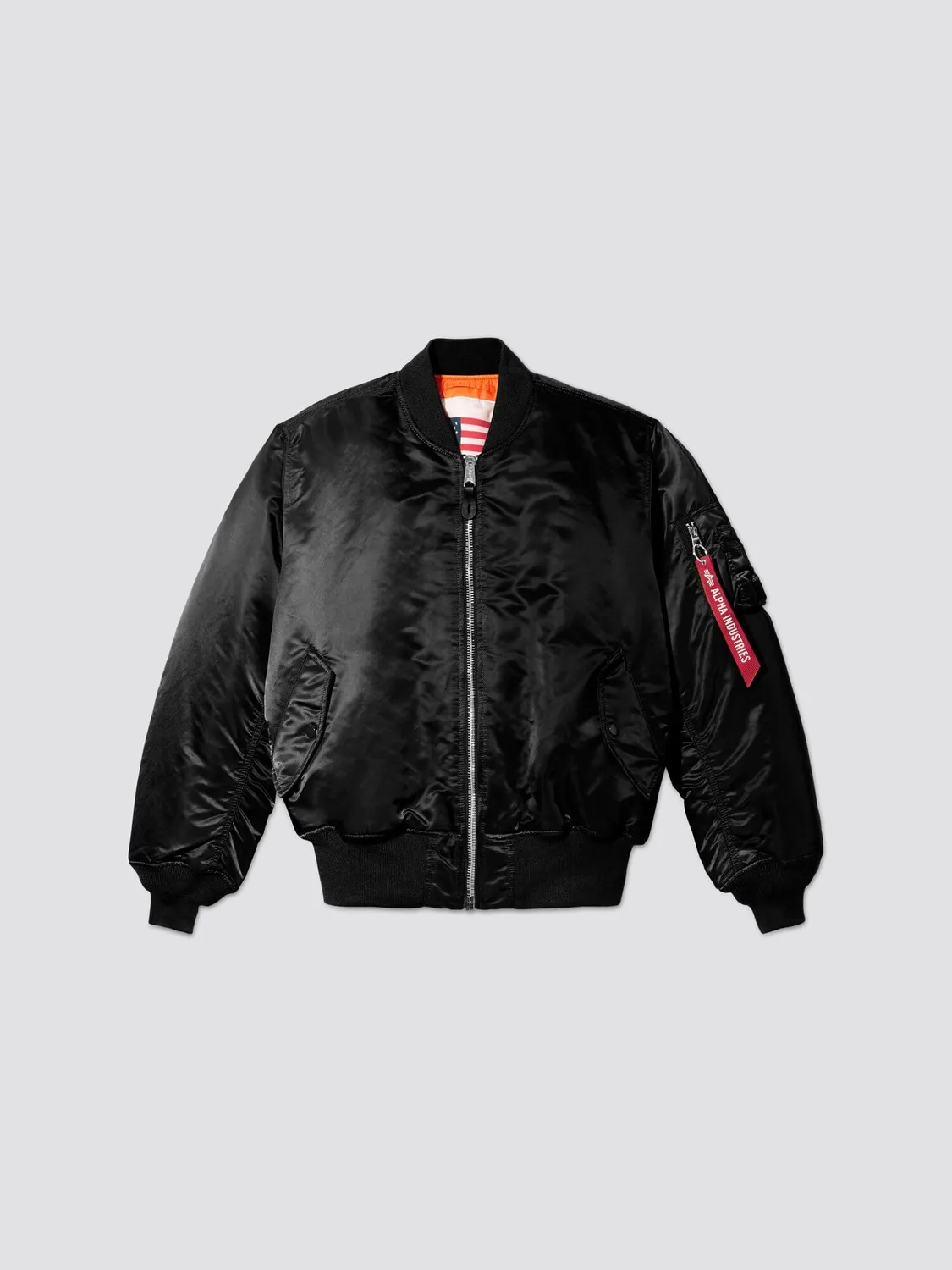 Alpha Industries MA-1 Blood Chit bomber noir réversible