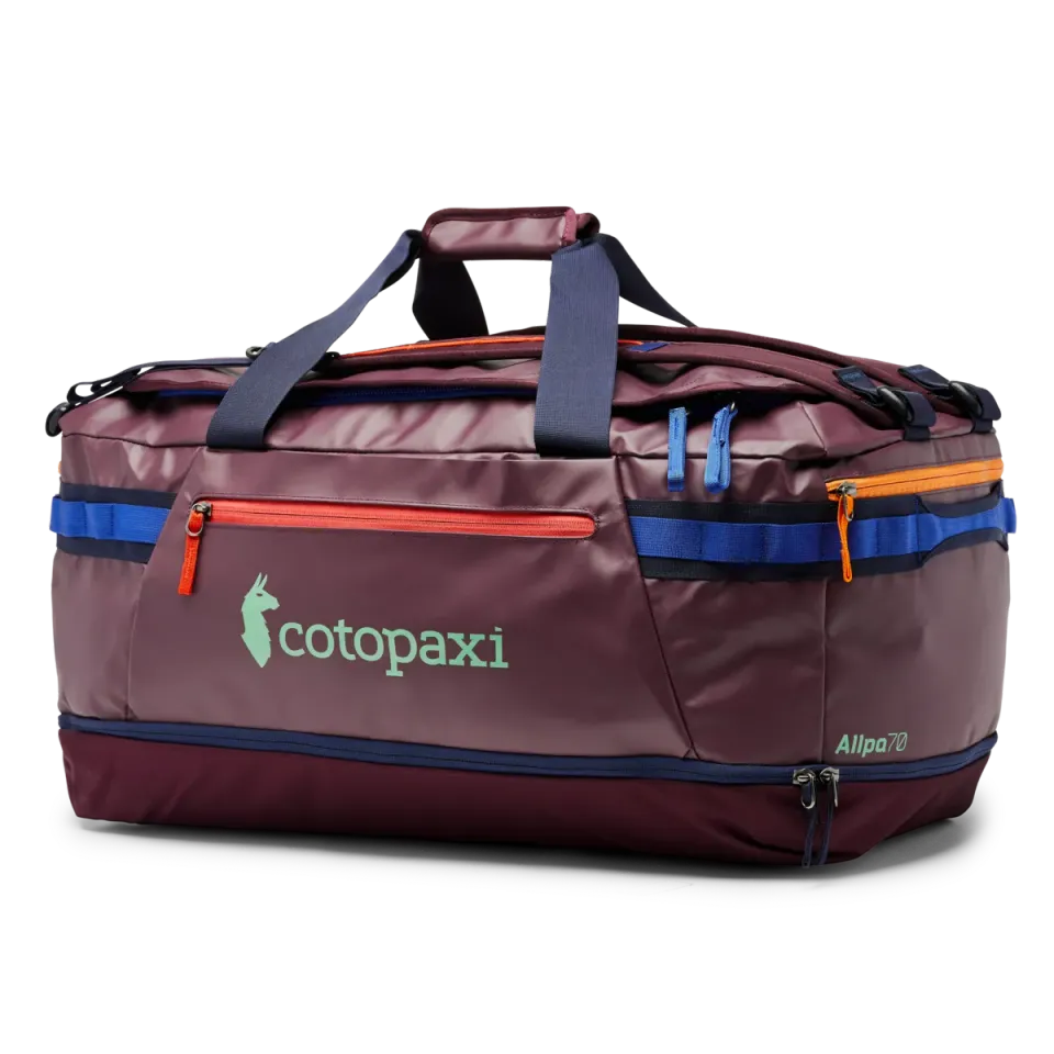 Cotopaxi Allpa 70L sac voyage duffel Wine