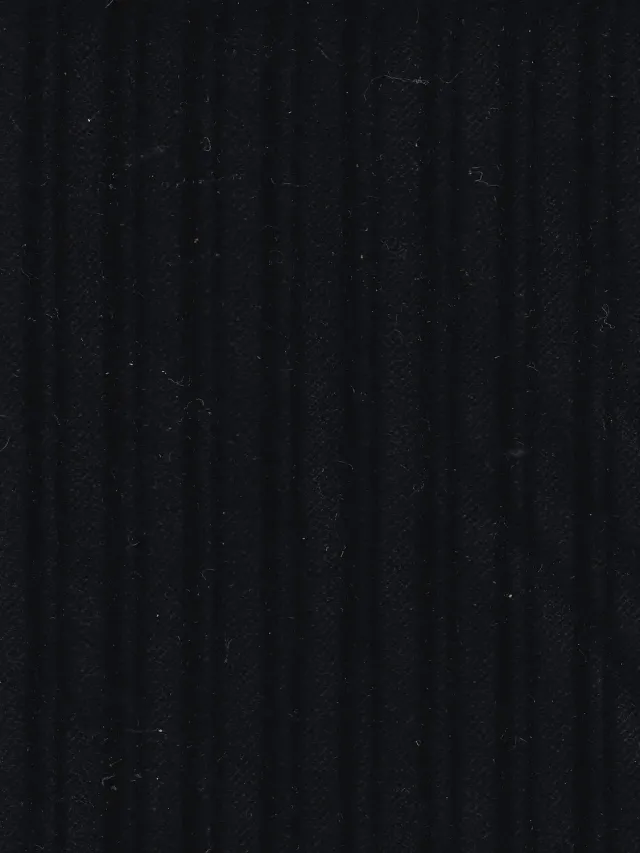 Hollington Japanese Black tissu coton stretch noir 12 m