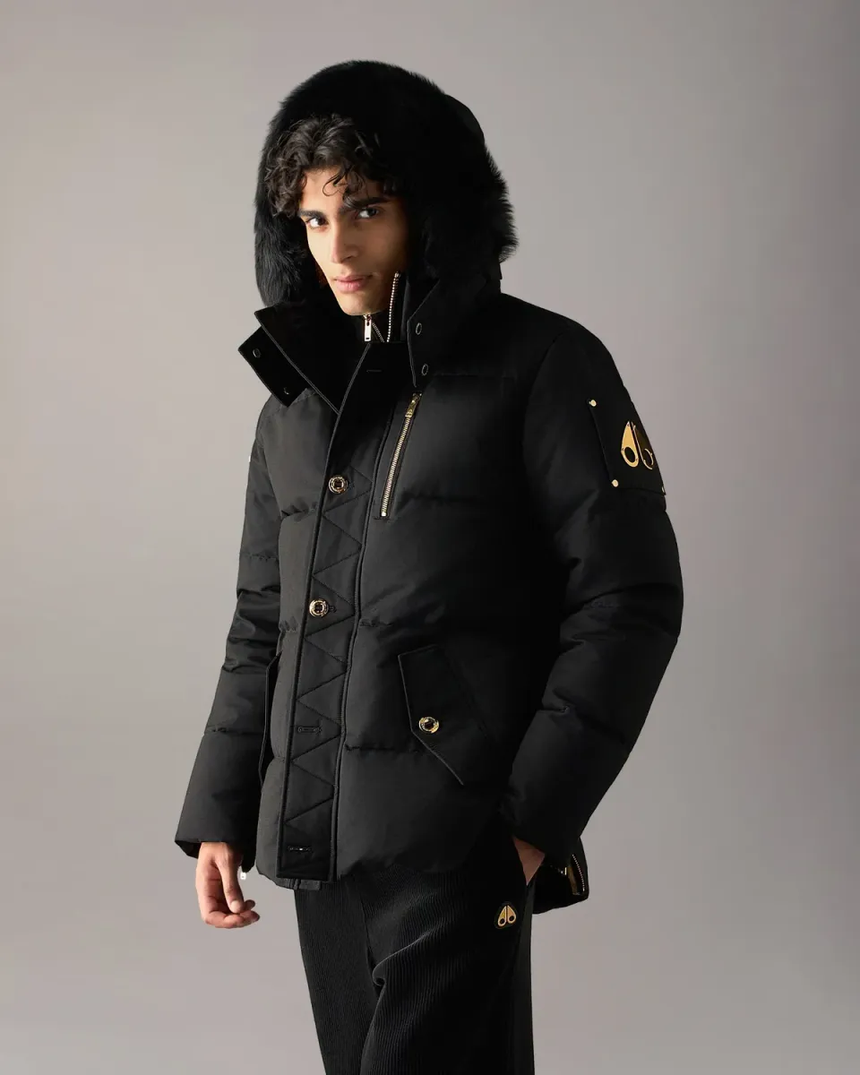 Moose Knuckles Gold Series Original 3Q veste noir grand froid