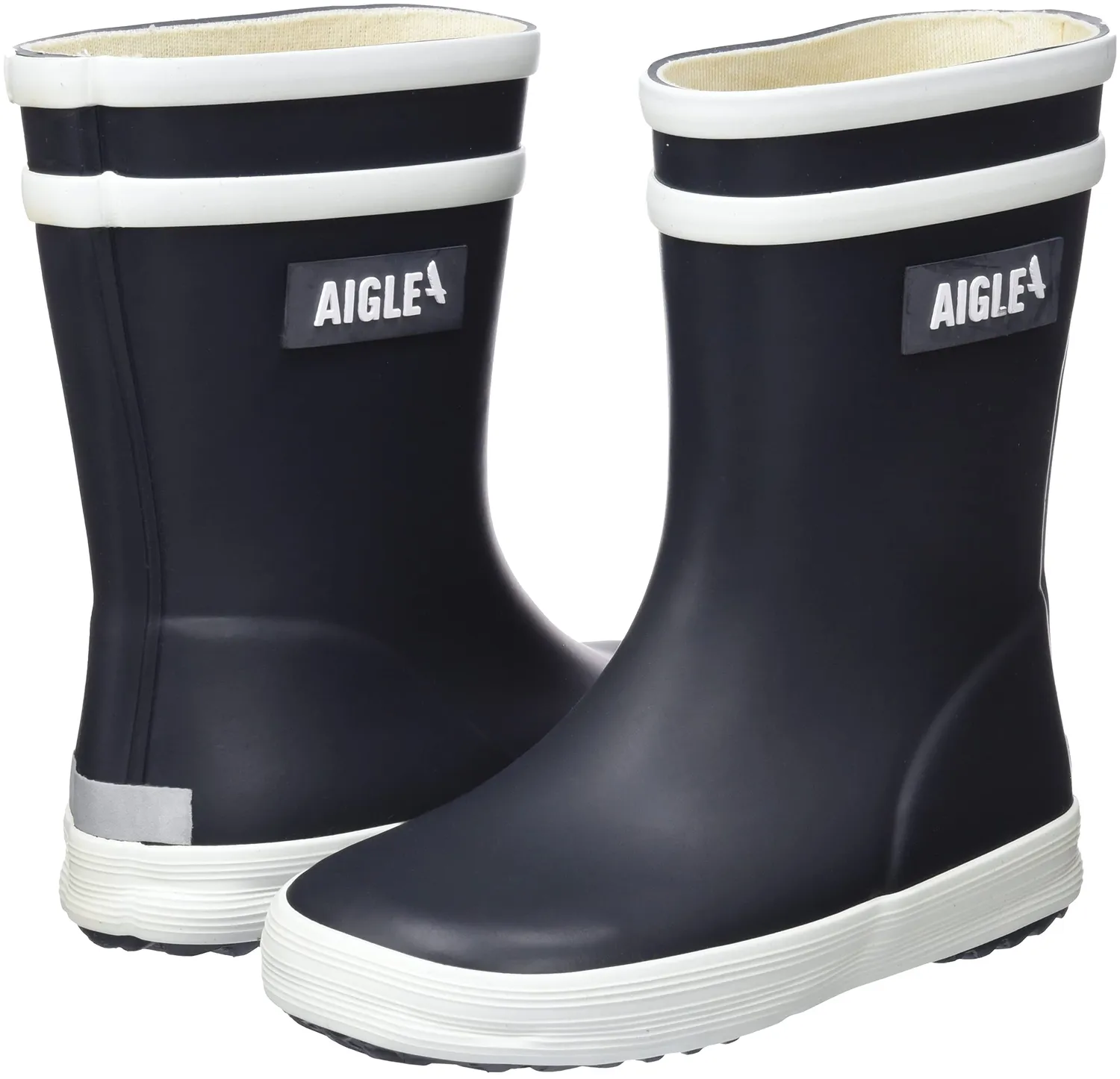 Aigle Baby Flac 2 botte pluie enfant bleu marine