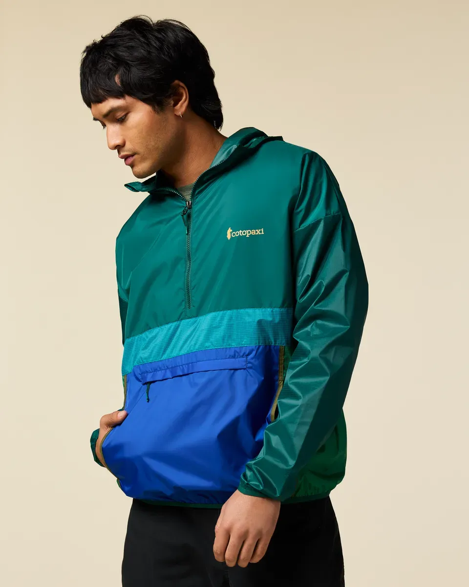 Cotopaxi Teca coupe-vent homme half-zip Storm Clouds