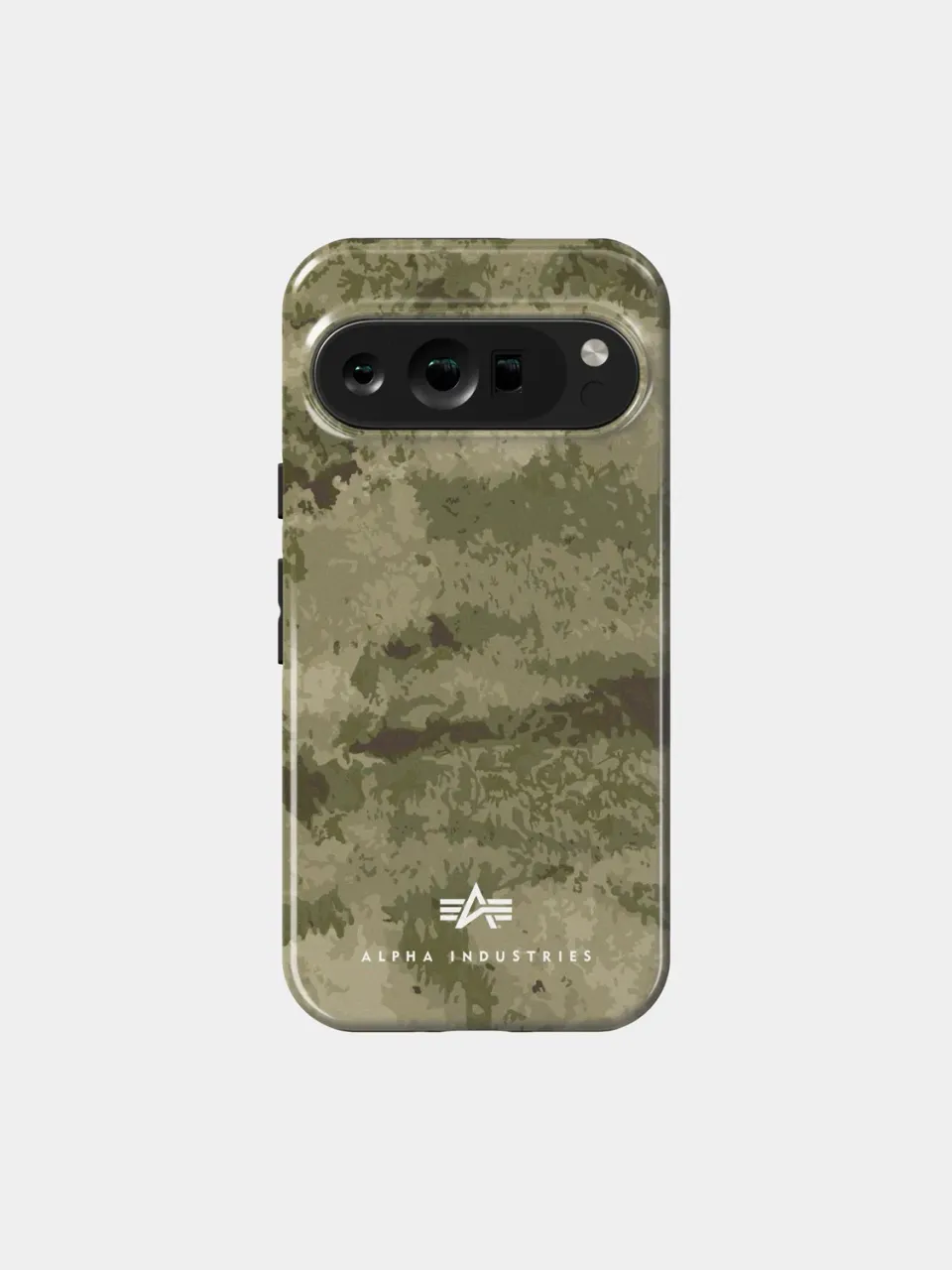Alpha Industries CAP55503C1 coque Pixel 9 Pro Woodland Camo anti-choc