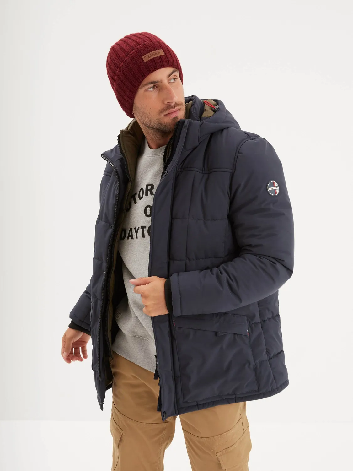 Daytona Panguitch parka homme navy déperlante