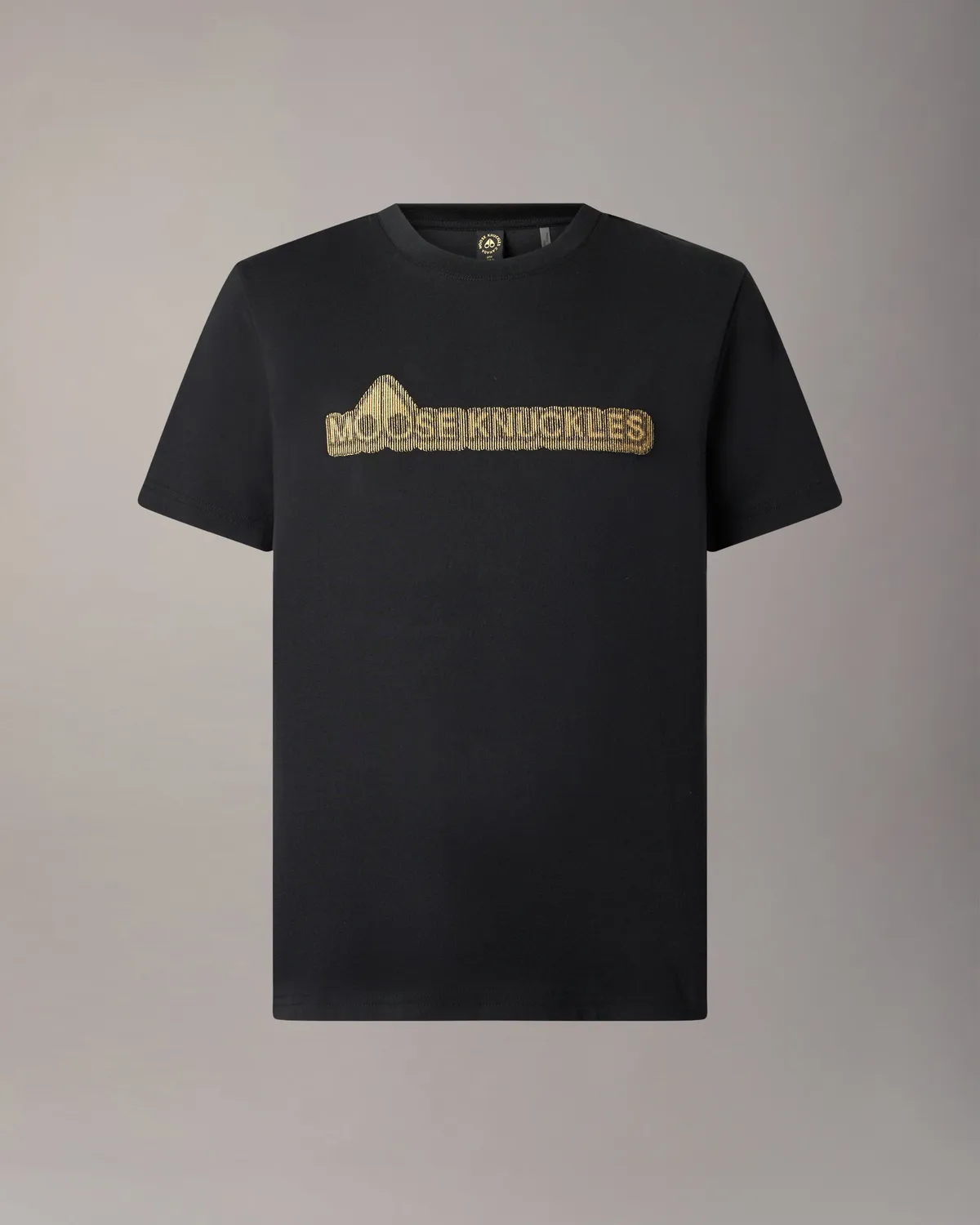 Moose Knuckles Preston t-shirt noir coton logo