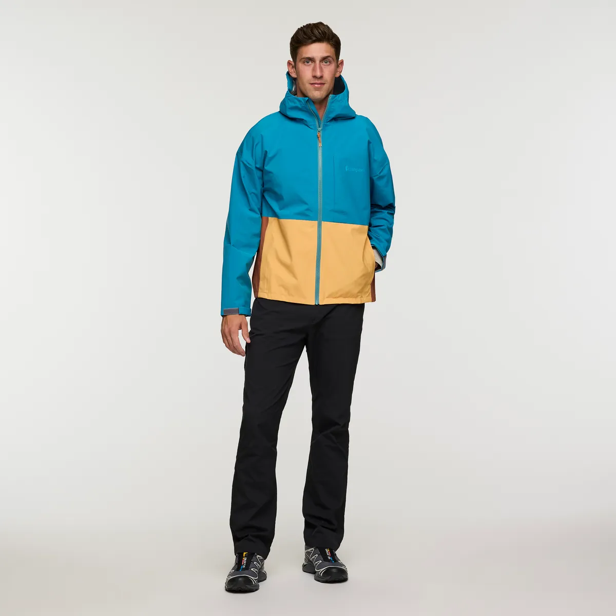 Cotopaxi Cielo veste pluie homme Lake/Curry recyclée