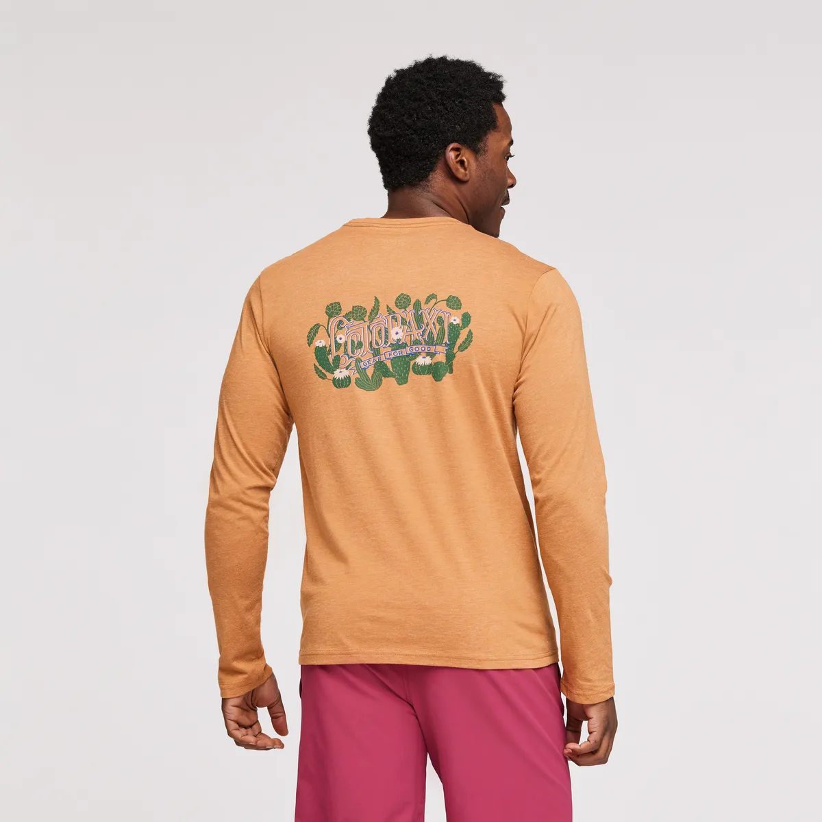 Cotopaxi Cactus Life t-shirt manches longues homme Sea Glass