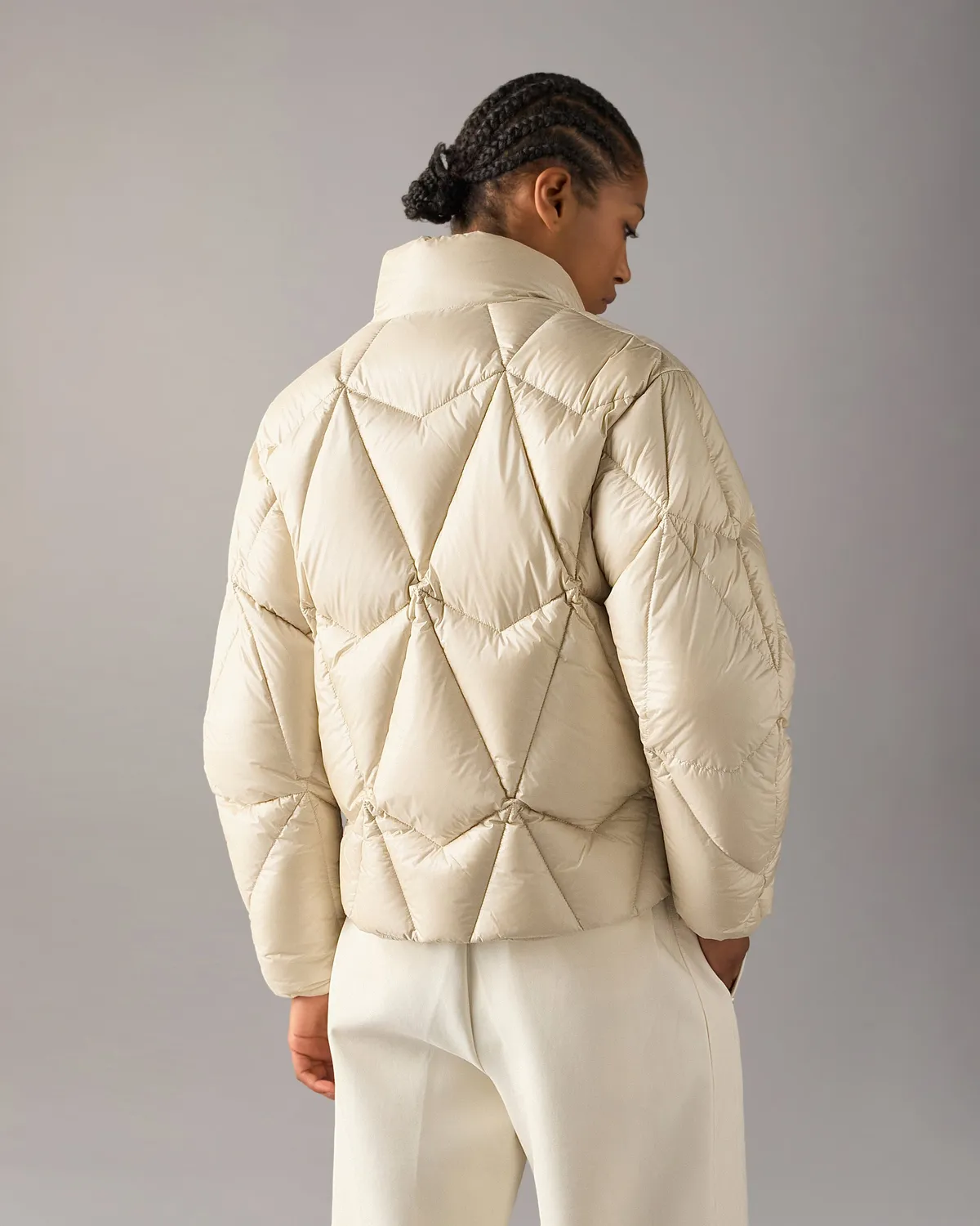 Moose Knuckles Iceberg doudoune matelassée écrue