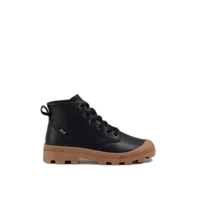 Aigle Tenere City basket homme 40 EU noir cuir grainé