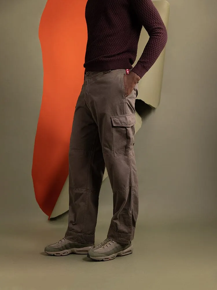 Alpha Industries M-64 pantalon cargo homme coyote coton