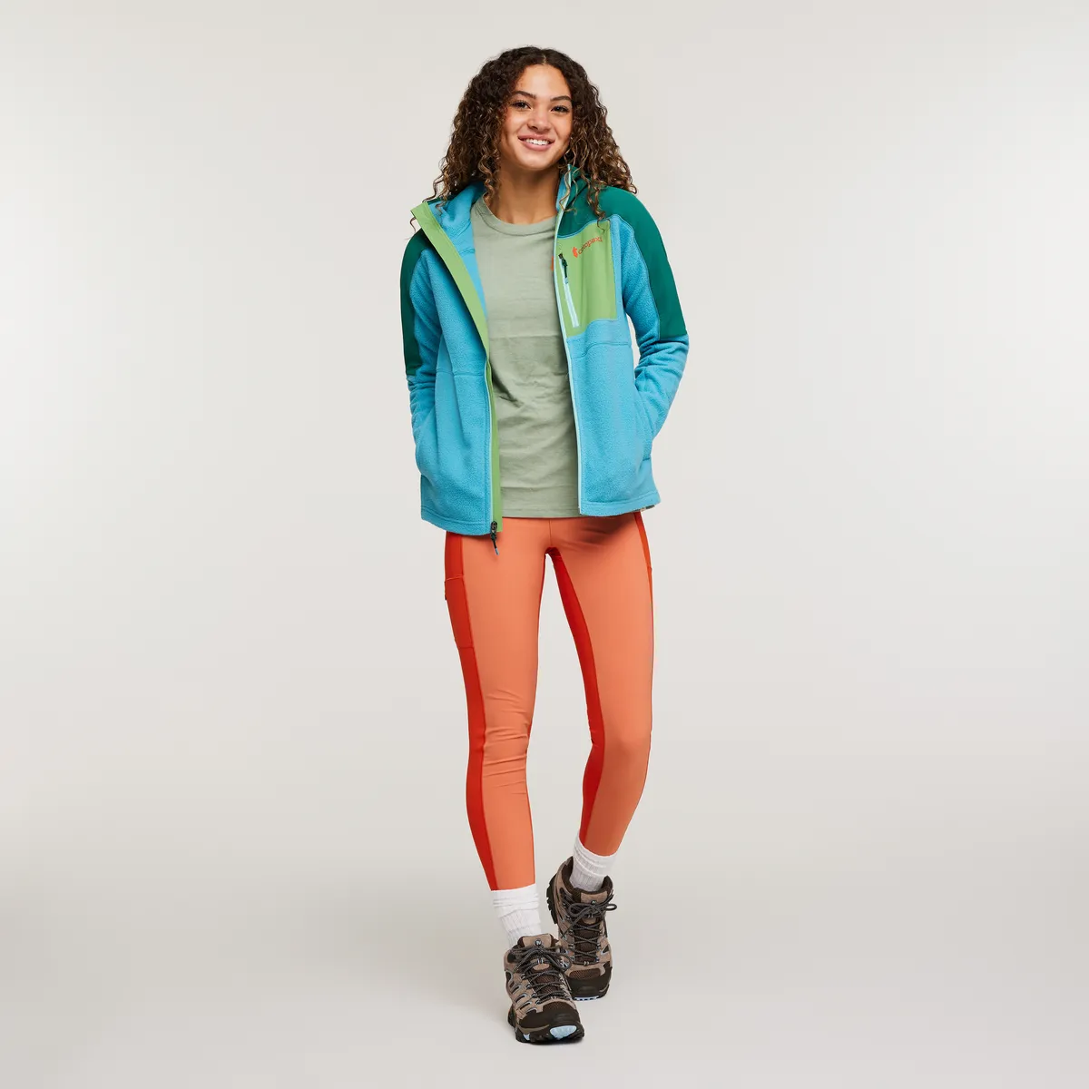 Cotopaxi Abrazo polaire femme zippée noire recyclée
