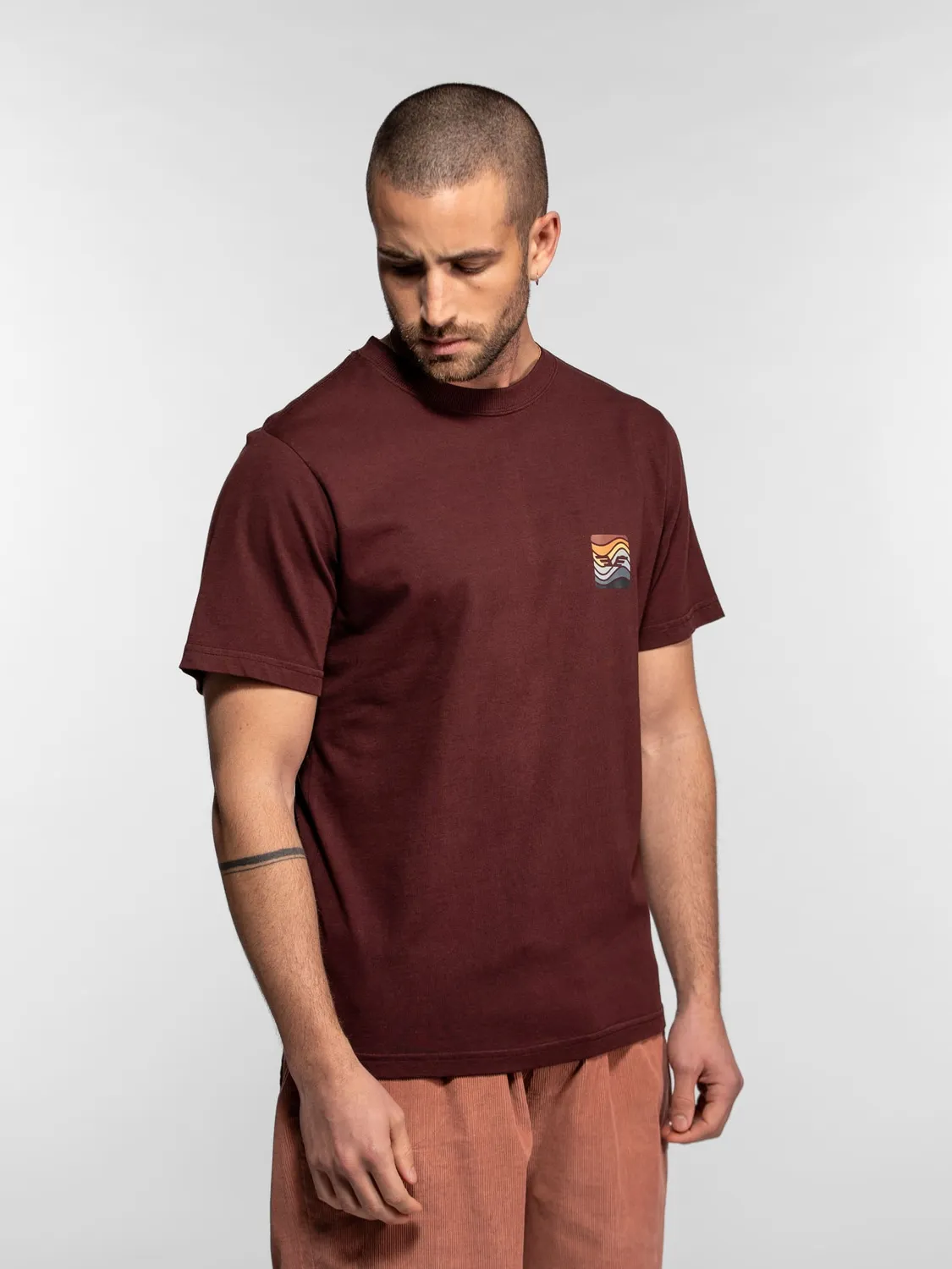 Daytona 73 Estill t-shirt homme noir coton 260 g