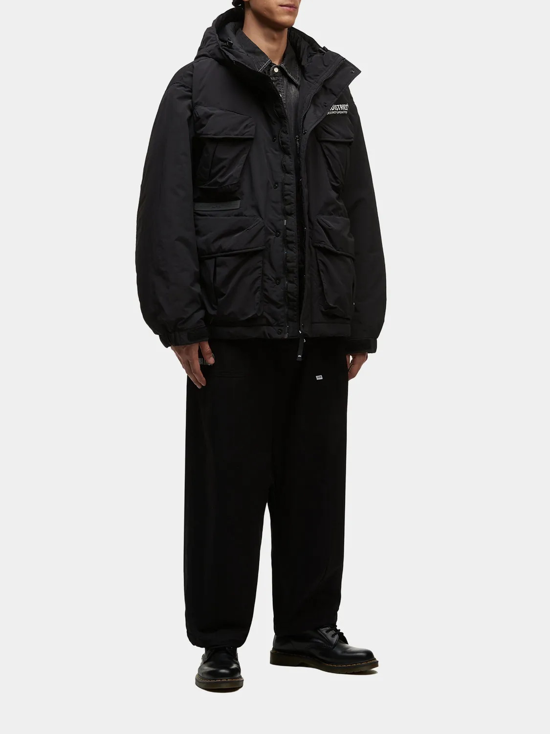 Alpha Industries UNFRM pantalon homme ripstop noir coton