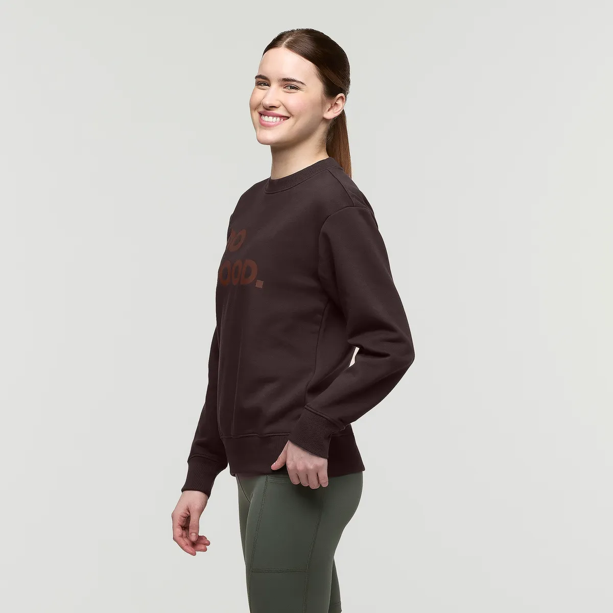 Cotopaxi Do Good sweat femme Coffee coton bio