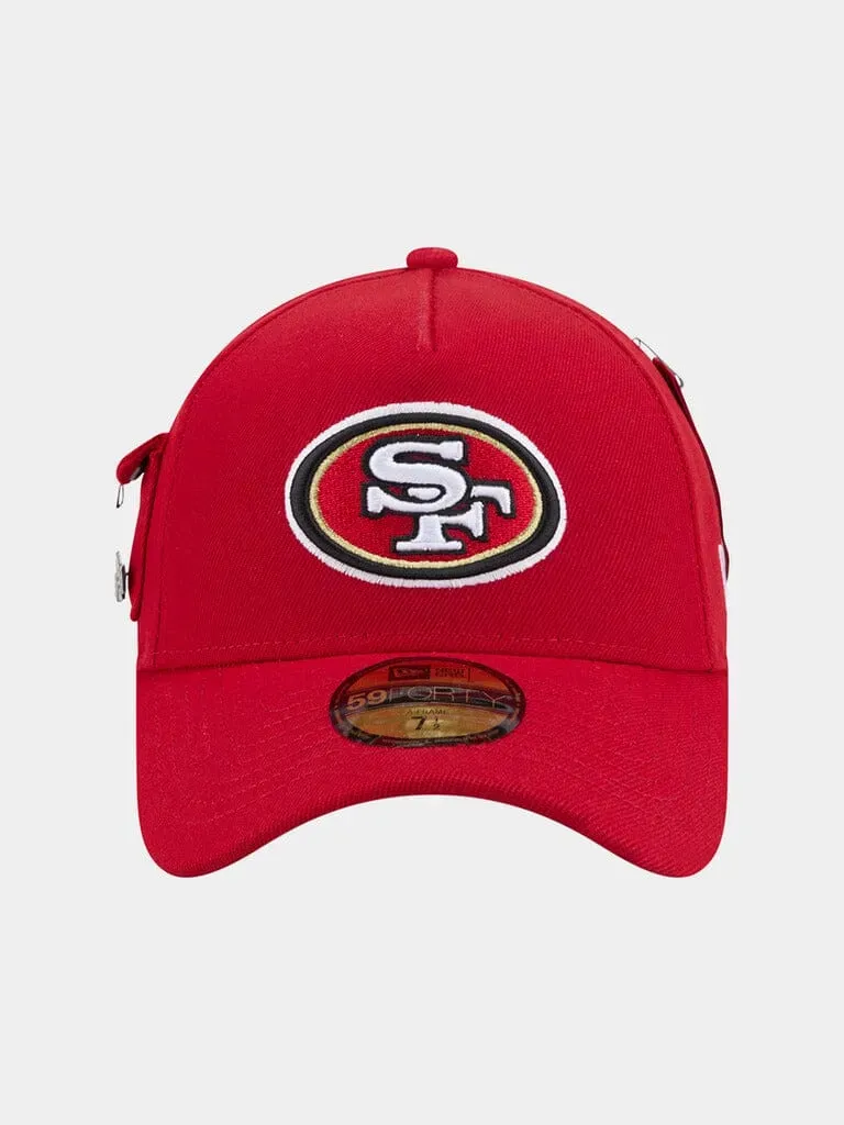 Alpha Industries 59FORTY 49ers Casquette Scarlet Fitted