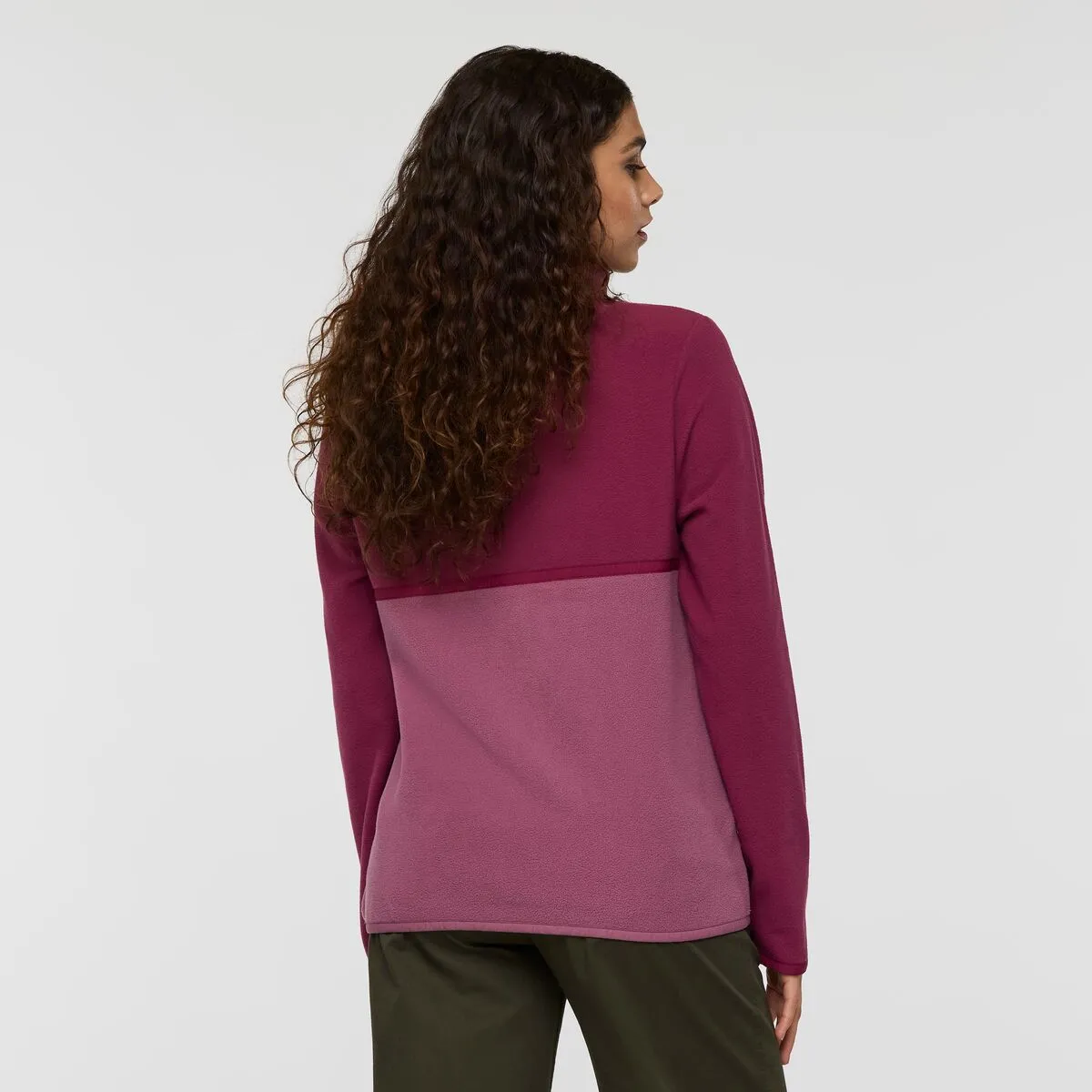 Cotopaxi Amado Fleece Pullover polaire femme Fjord demi-zip