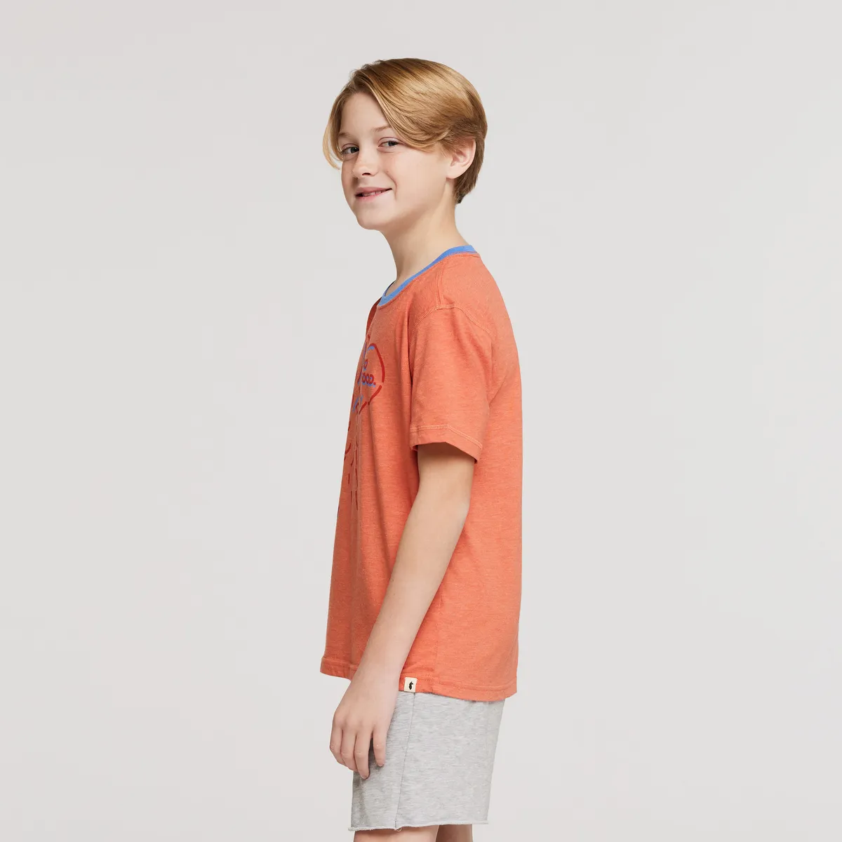 Cotopaxi Talking Llama t-shirt enfant Sea Glass