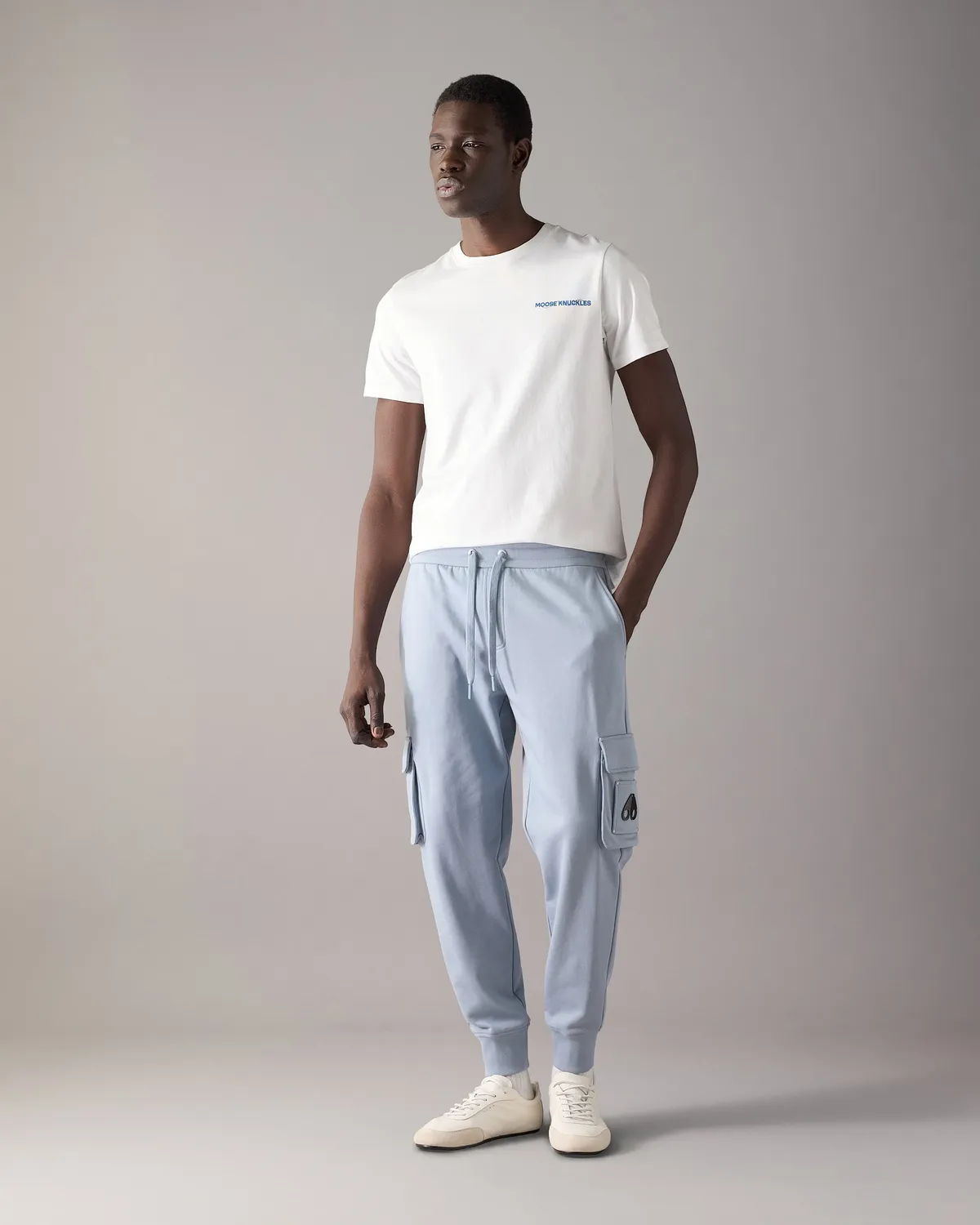 Moose Knuckles Hartsfield Cargo jogging noir poches cargo