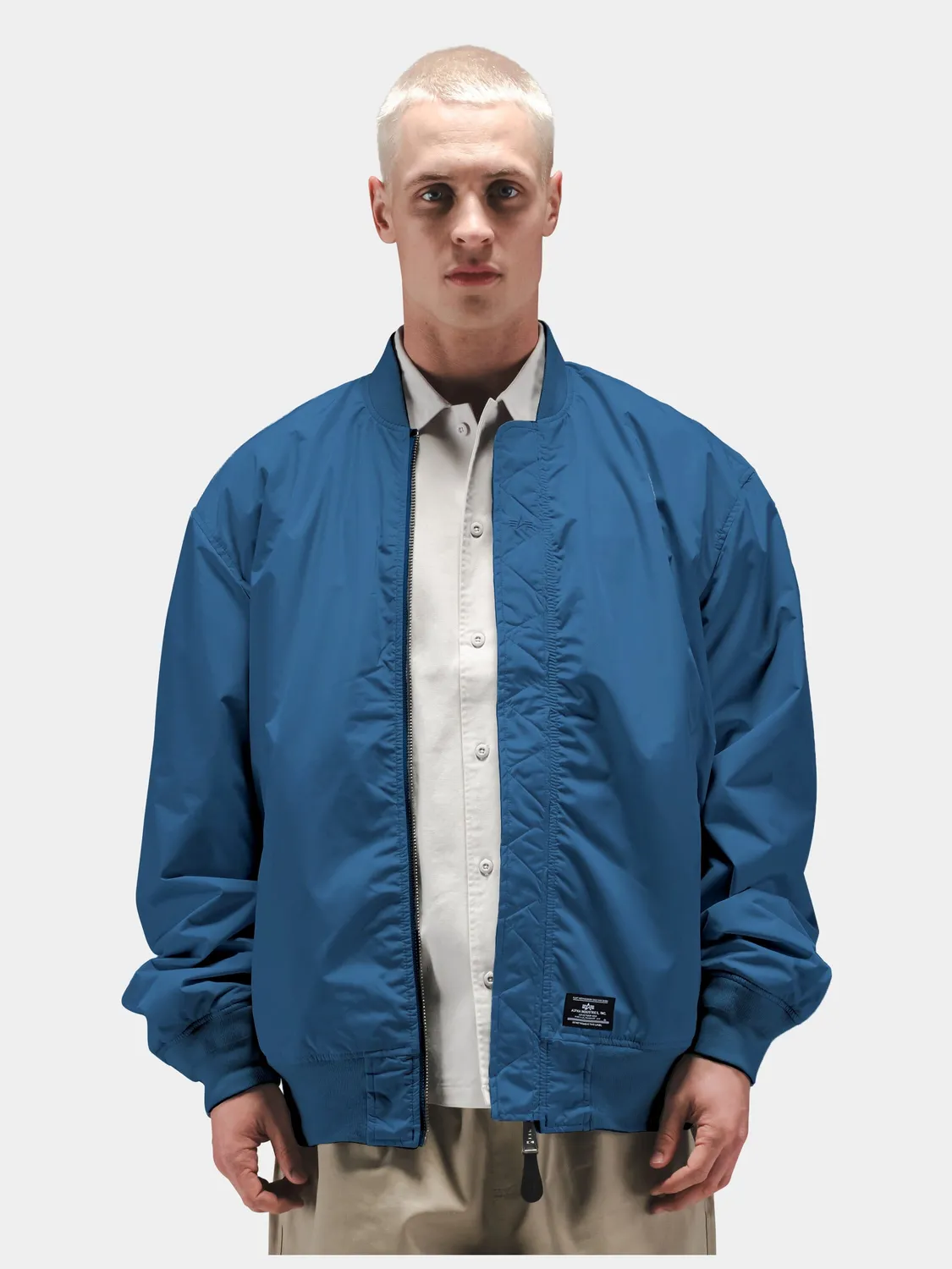 Alpha Industries L-2B Oversized blouson bomber denim blue