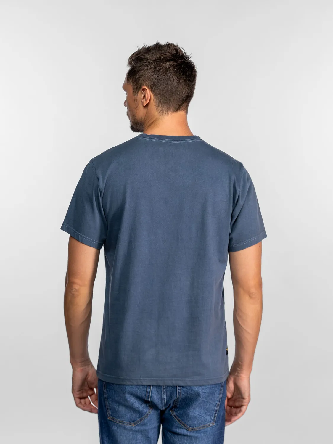 Daytona Gaylord t-shirt homme Irish Cream coton stone wash