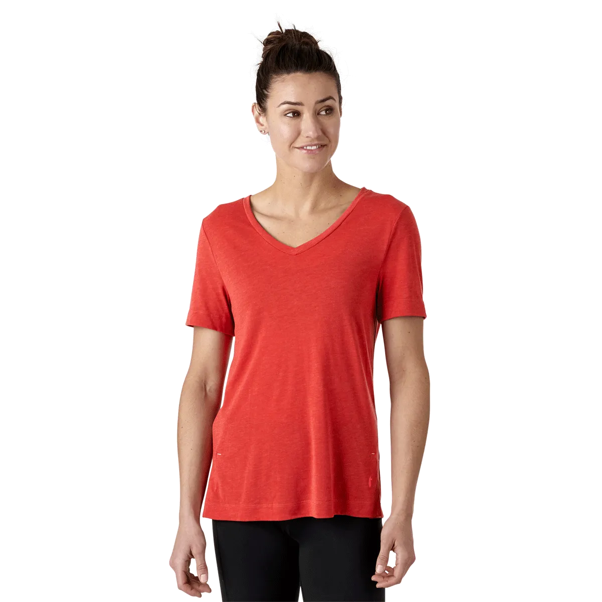 Cotopaxi Paseo t-shirt femme Black Iris col V voyage