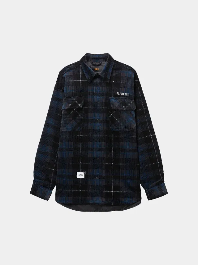Alpha Industries UNFRM chemise flanelle noire regular