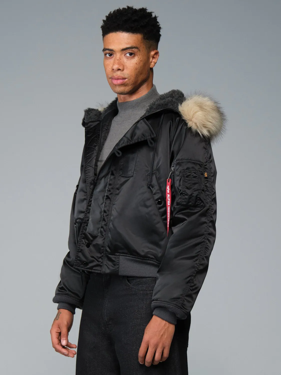 Alpha Industries N-2B 1950S Parka Heritage noir grand froid