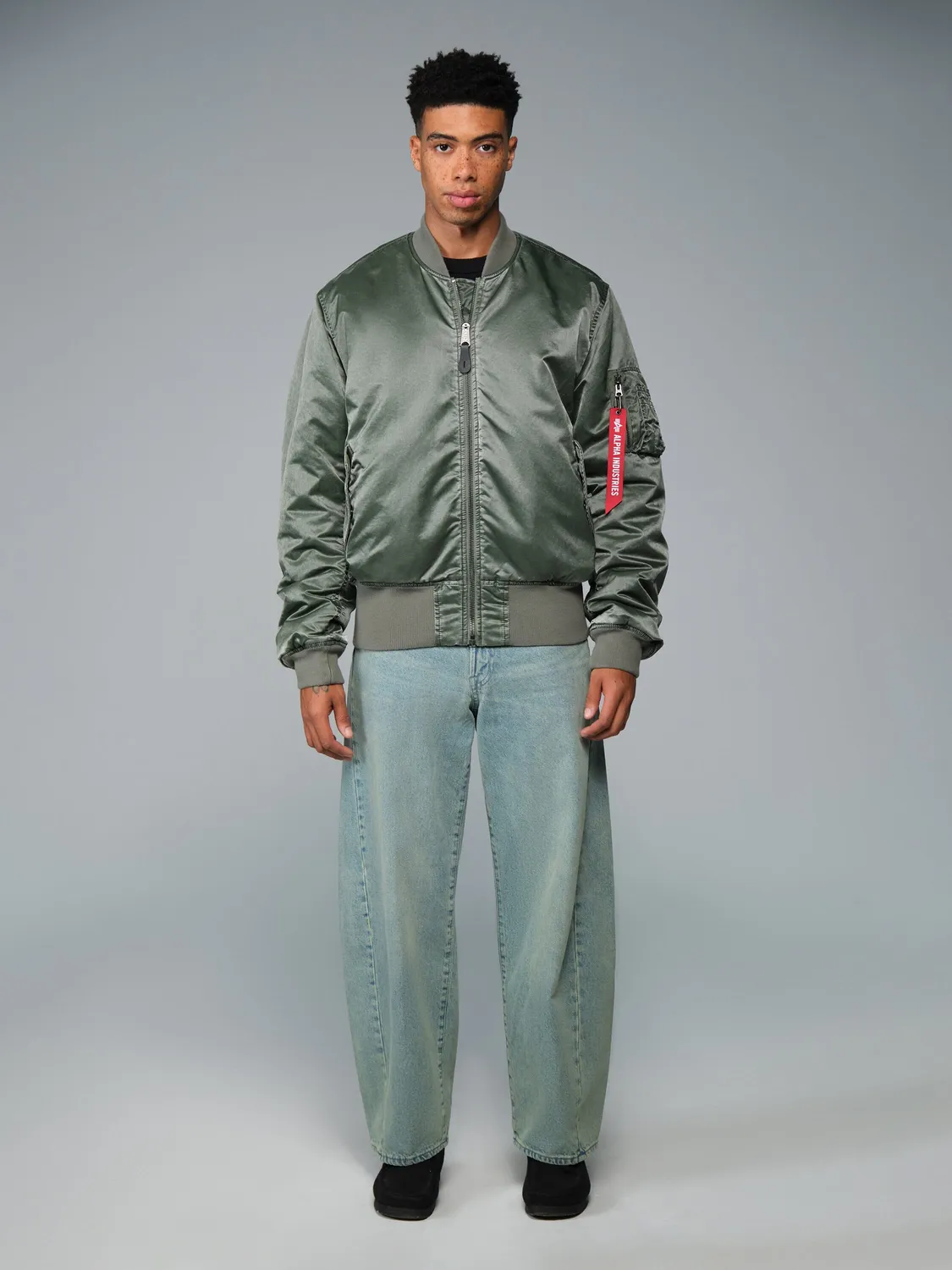 Alpha Industries MA-1 Battlewash bomber réversible nylon