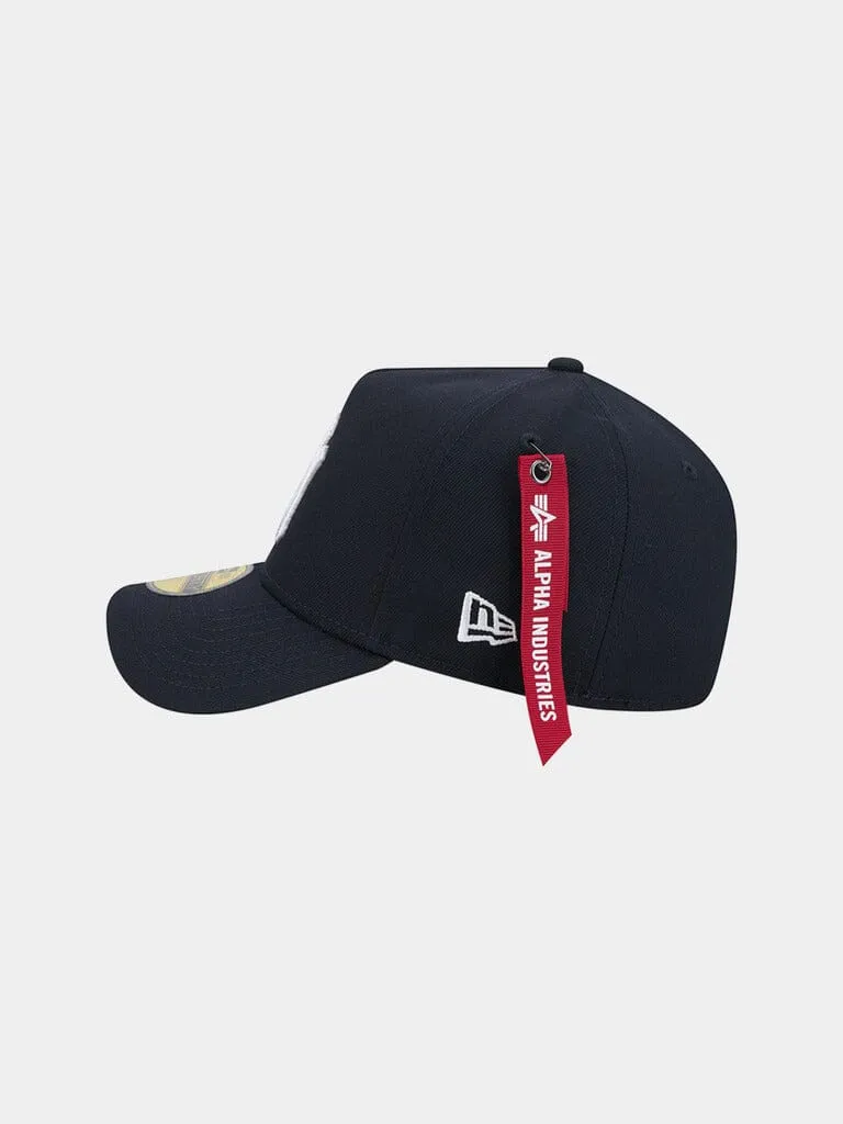 Alpha Industries Yankees 59FORTY A-Frame casquette fitted navy brodée