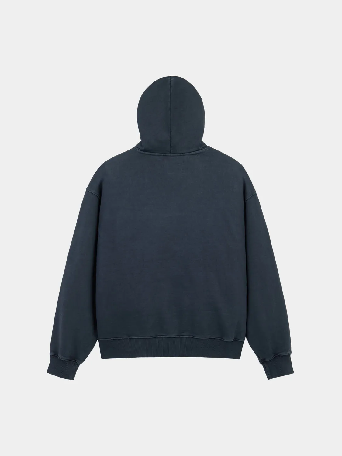 Alpha Industries Essential Hoodie Battlewash sweat noir délavé