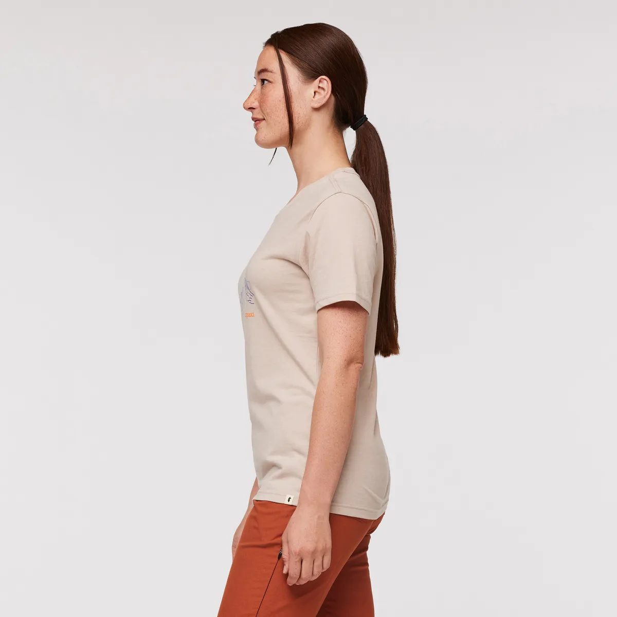 Cotopaxi Rising Do Good t-shirt femme Deep Ocean
