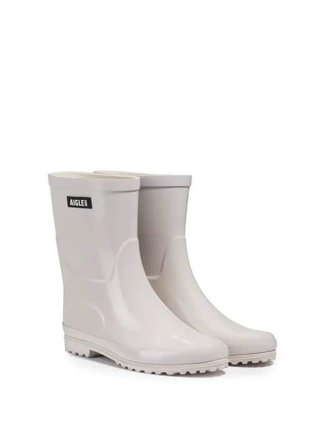 Aigle Eliosa bottillon pluie verni femme caoutchouc