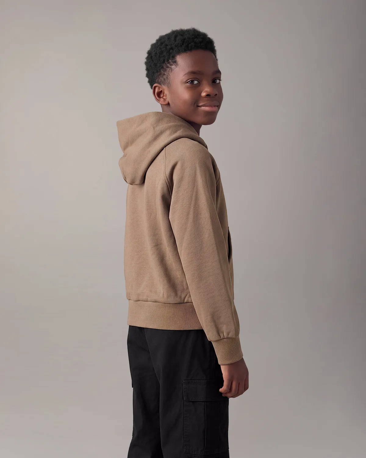 Moose Knuckles Yul hoodie enfant ashen