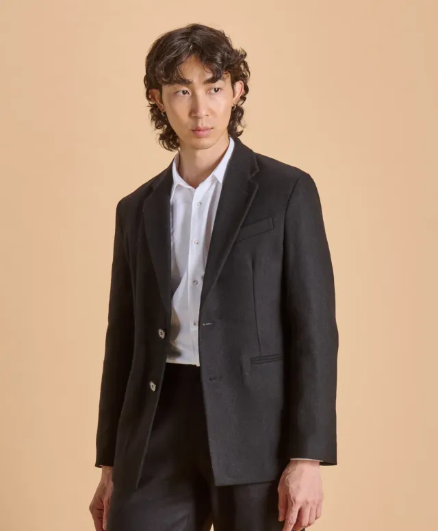 Soubacq Blazer Cadet blazer laine cachemire lac de Côme