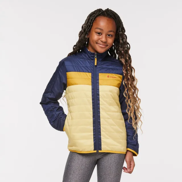 Cotopaxi Capa veste enfant Wine Lupine réversible