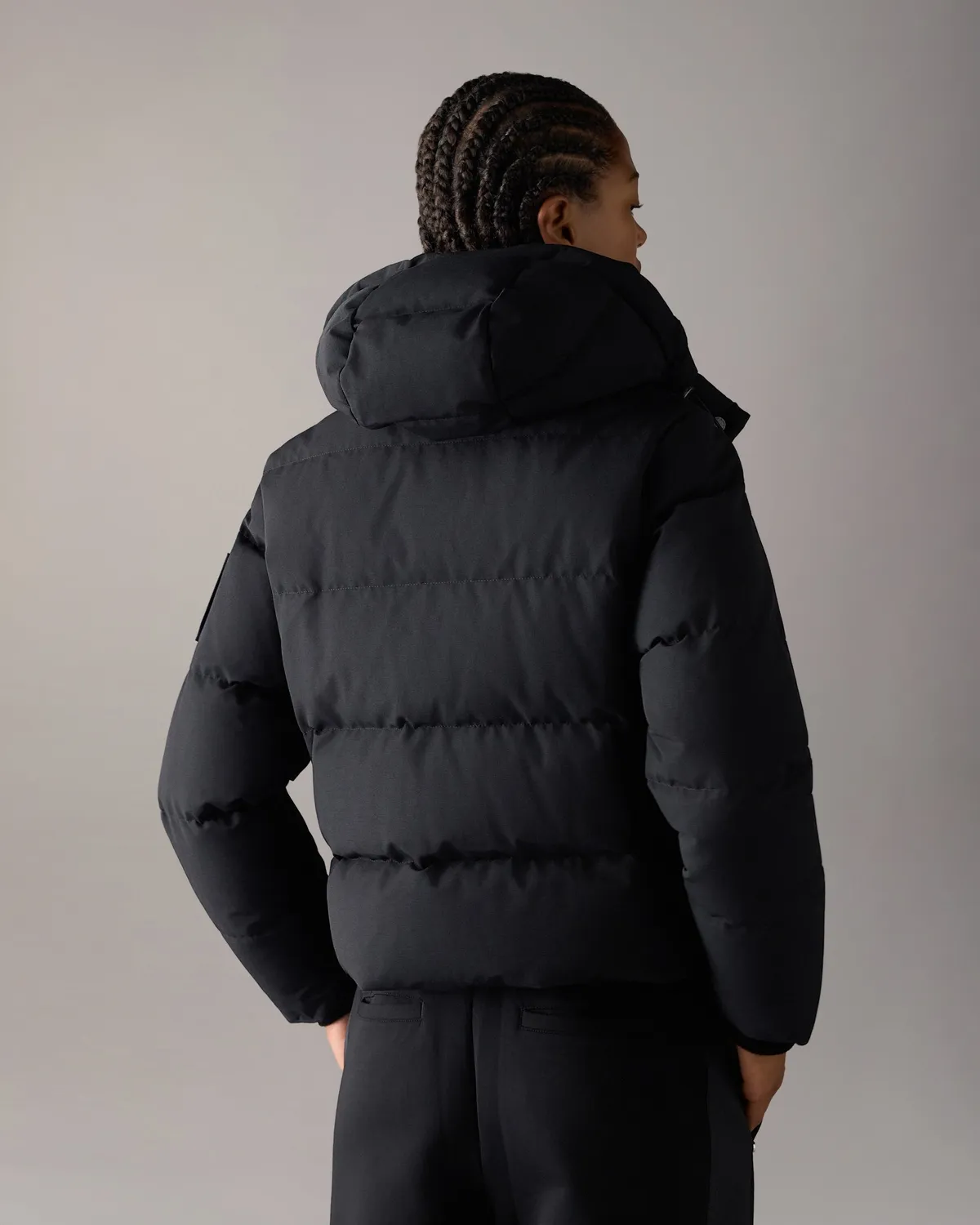 Moose Knuckles Banff Down veste noire longue