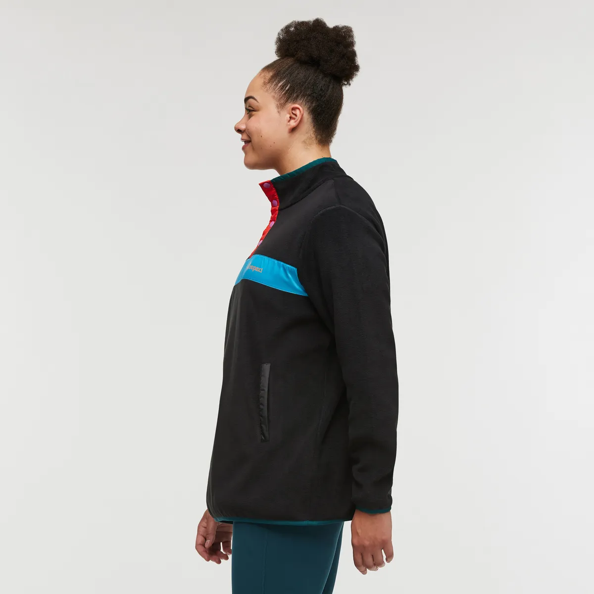 Cotopaxi Teca Fleece Pullover polaire femme Water Slide boutons