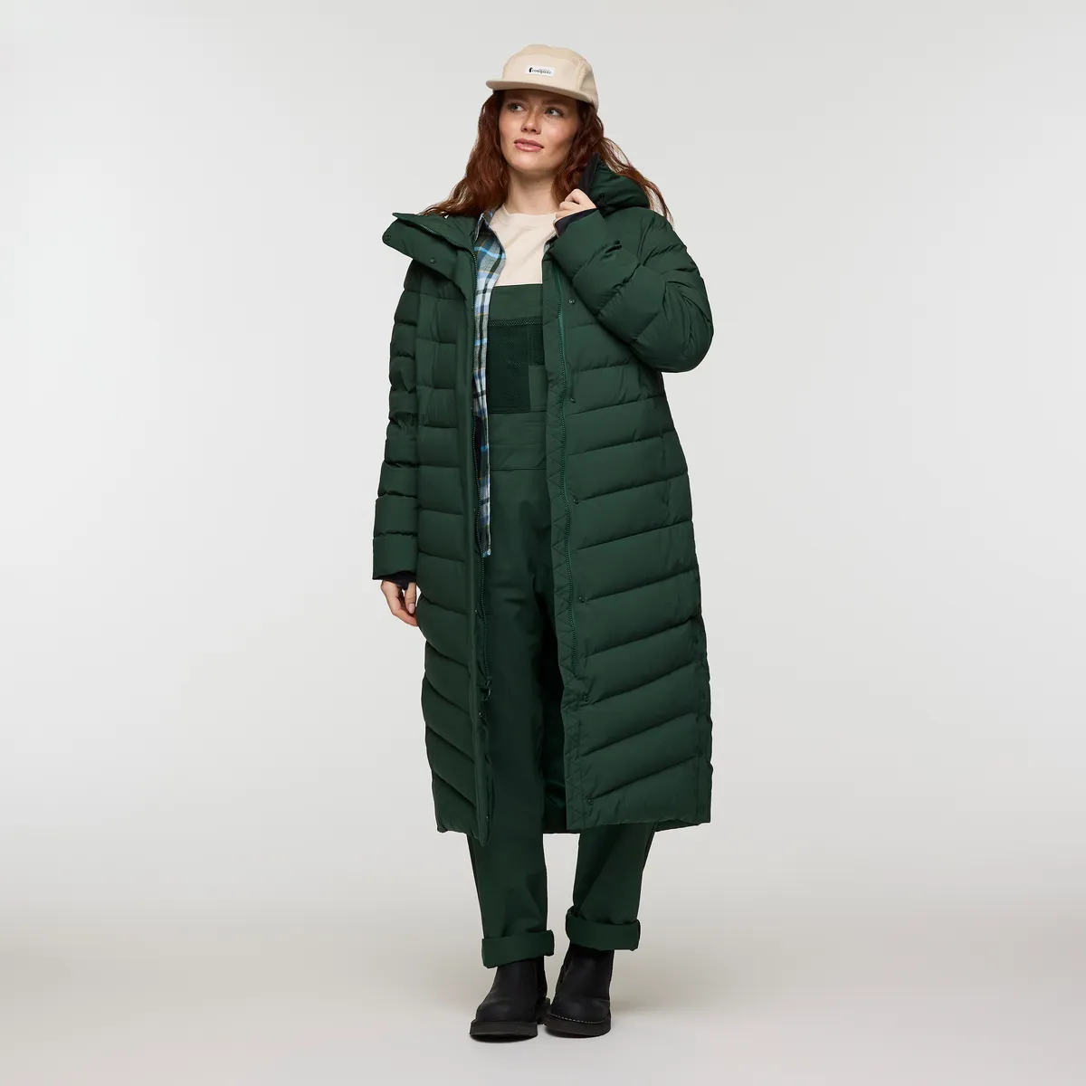 Cotopaxi Alivio parka duvet femme longue noire