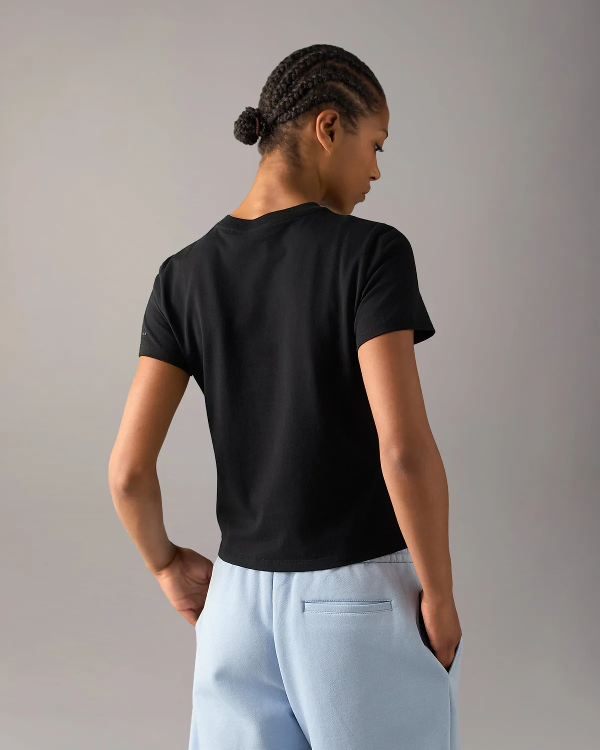 Moose Knuckles Crescent T-Shirt noir femme coton