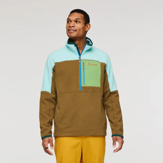 Cotopaxi Abrazo Half-Zip polaire homme Maritime/Birch