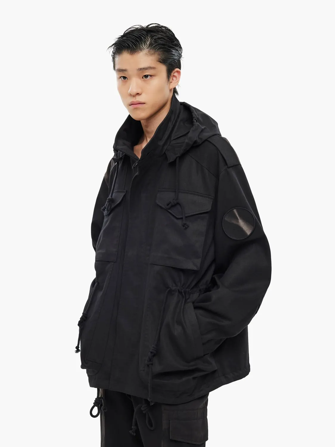 Alpha Industries JiyongKim Sun-Bleached veste field noire