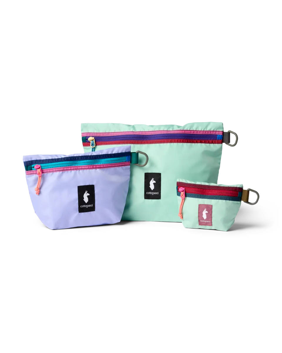 Cotopaxi Cubo pochettes voyage Del Día lot 3 recyclé