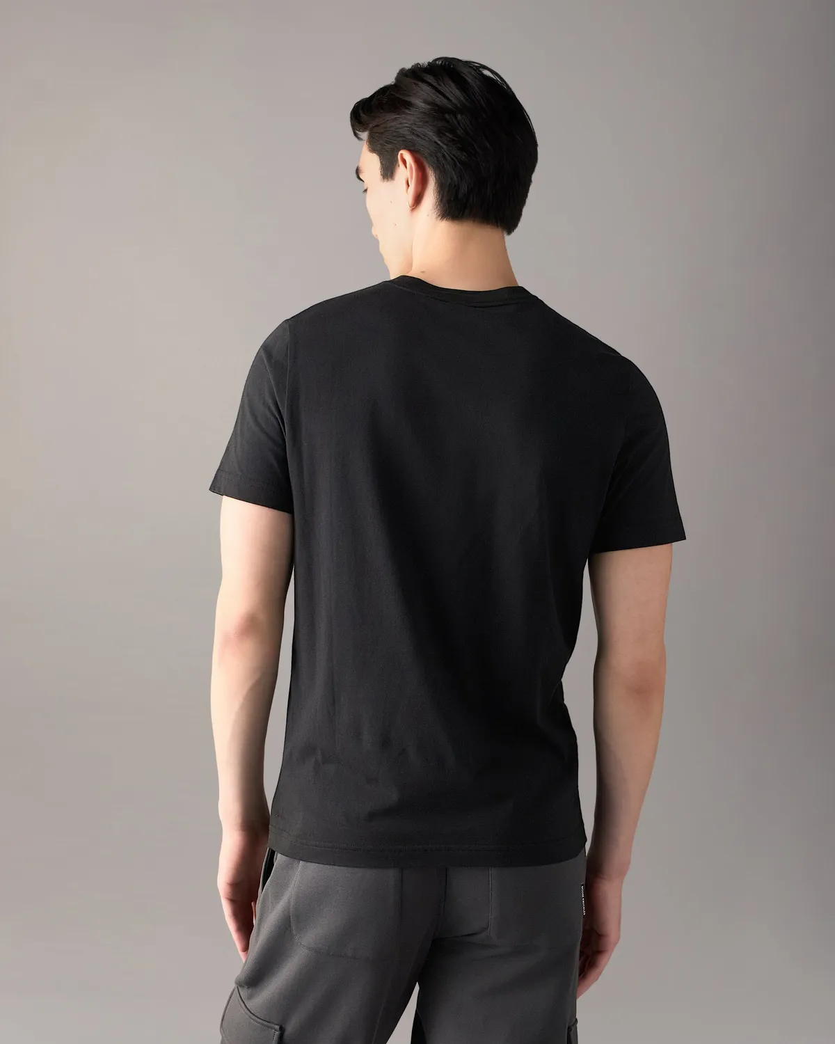 Moose Knuckles Icebreak t-shirt noir logo coton