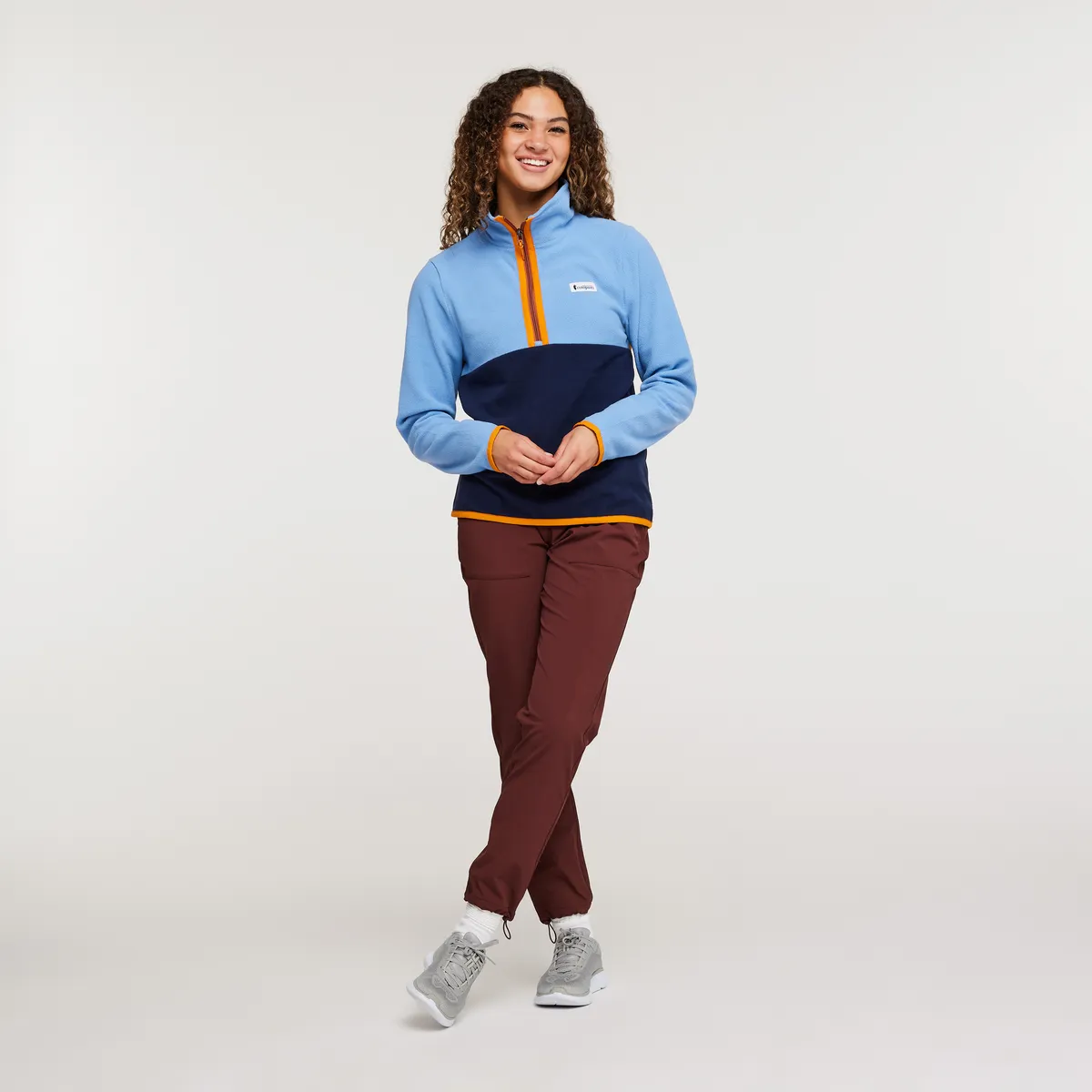 Cotopaxi Amado pullover polaire femme Sea Glass/Kelp recyclé