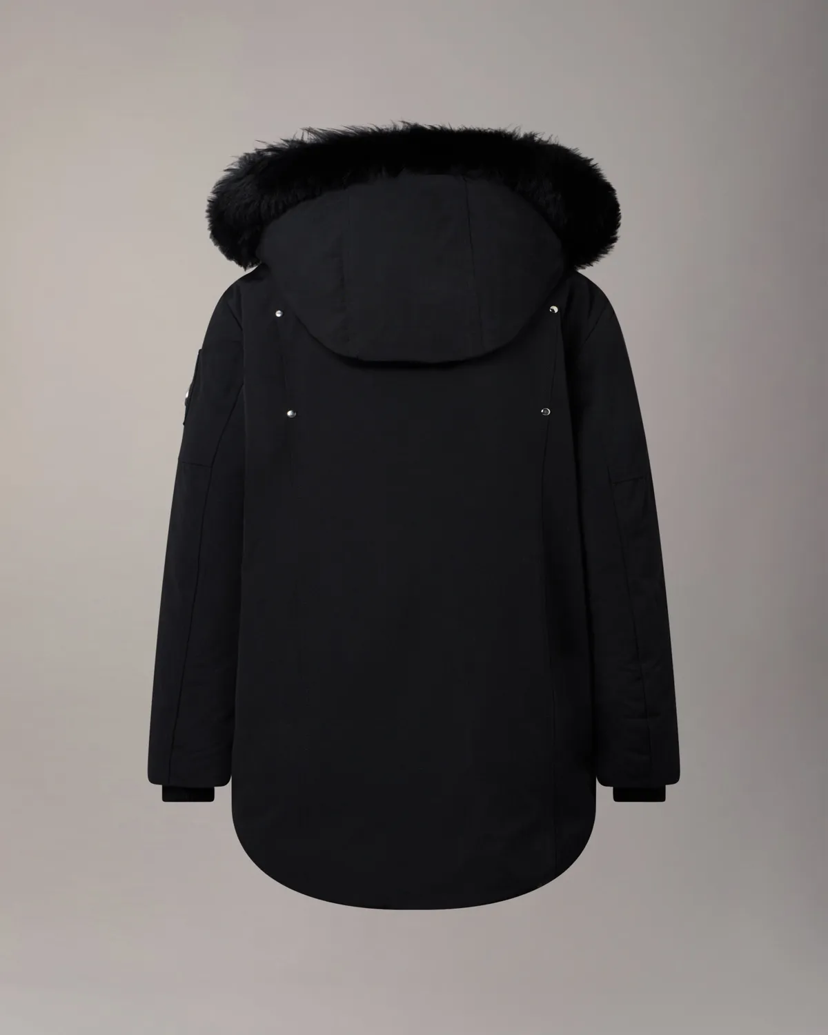 Moose Knuckles Original Parka Duvet Enfant Noir Grand Froid