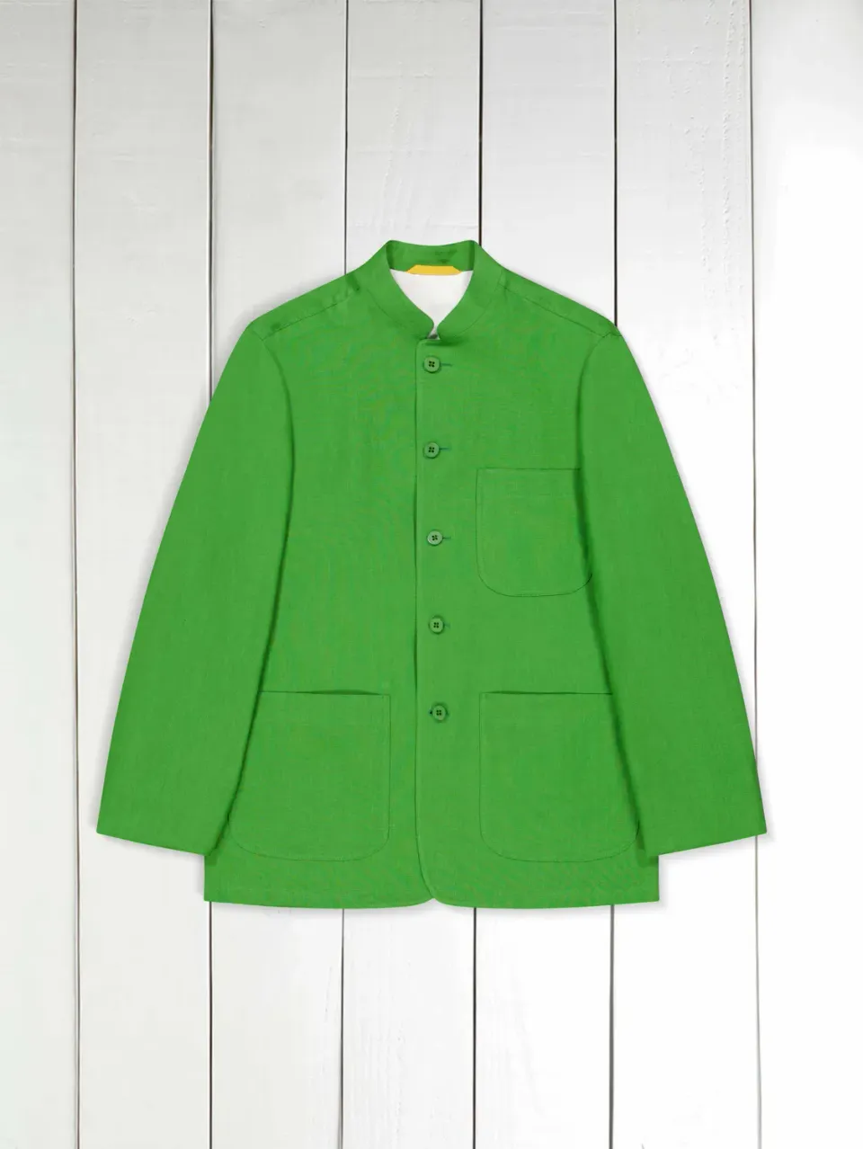 Hollington Tyrol veste lin vert léger