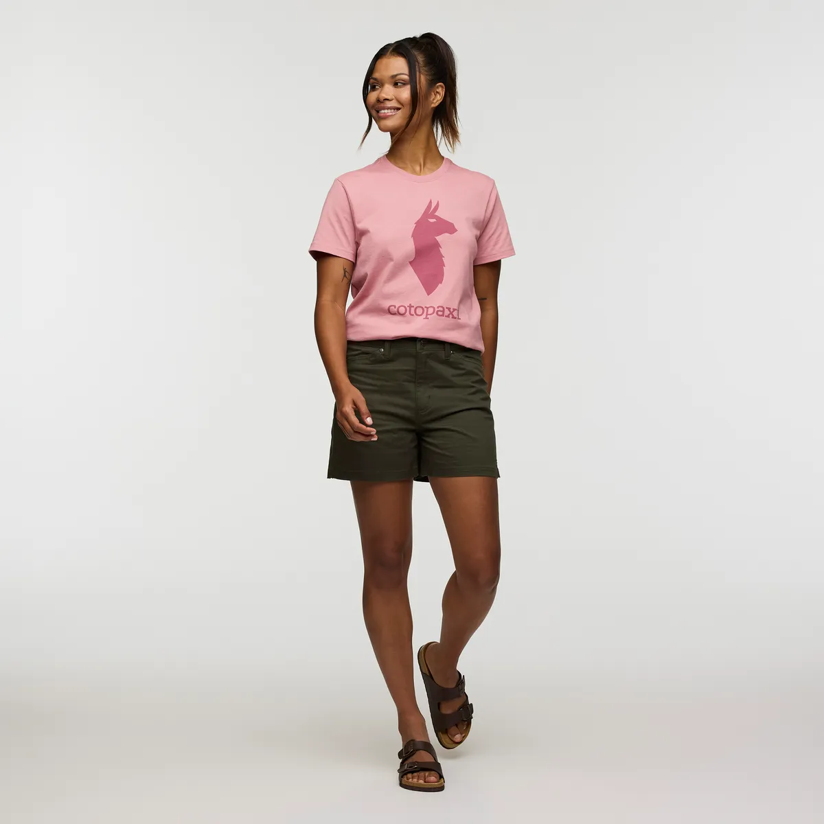 Cotopaxi Ambato short femme grain coton stretch