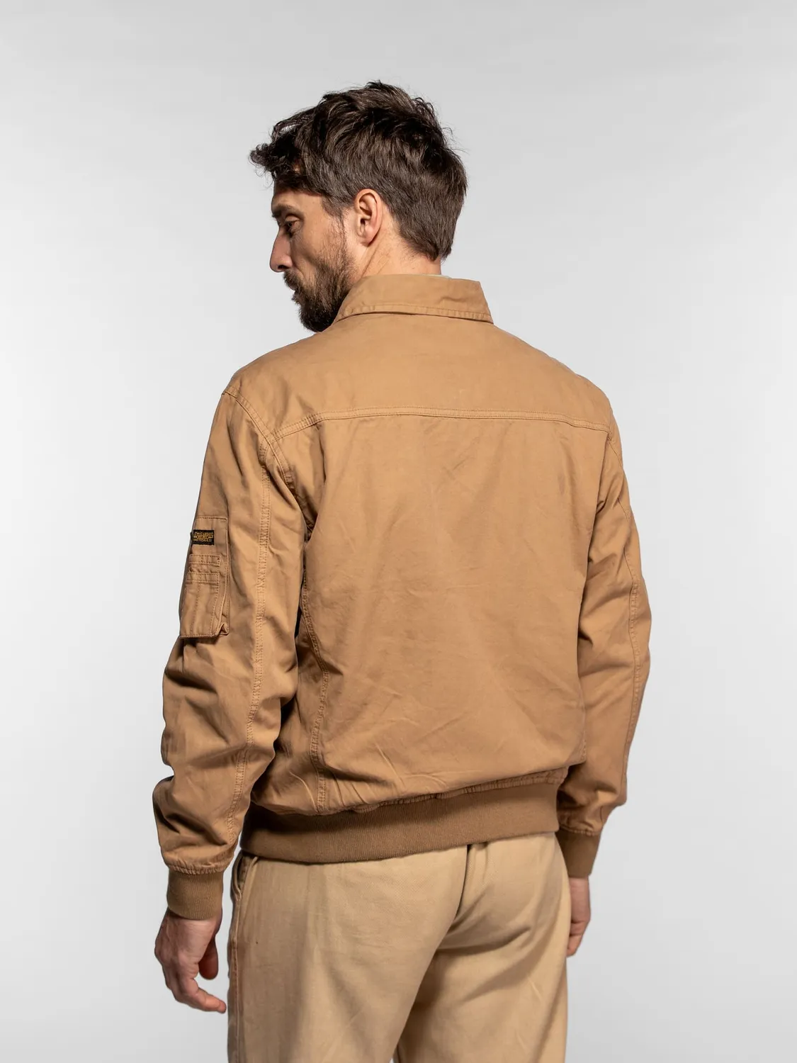 DAYTONA Paulding bomber homme coton broderie aviateur